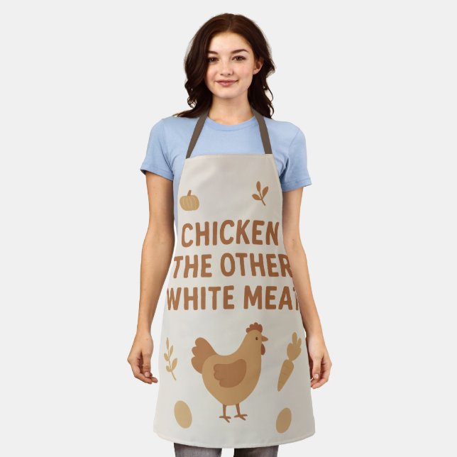 Delantal Diseño de Pollo (Gastado)
