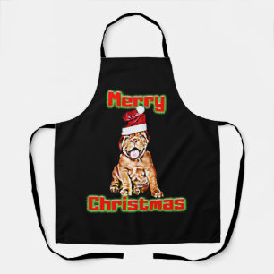 Delantal Diseño de regalos para navidades de Dog Lovers