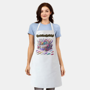 Delantal diseño de tartas