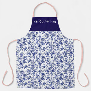 Delantal Diseño de tela azul Apron personalizado