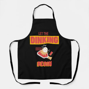 Delantal Diseño divertido de baloncesto
