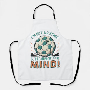 Delantal Diseño Divertido de Fútbol