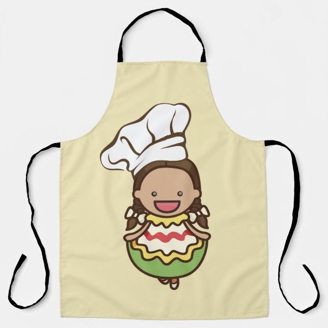 Delantal Diseño especial del líder de cocina Aprons (Anverso)