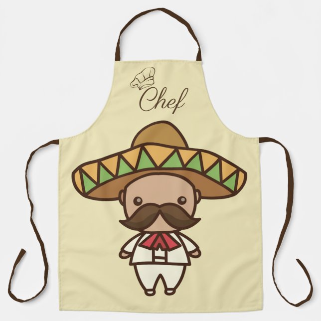 Delantal Diseño especial del líder de cocina Aprons (Anverso)