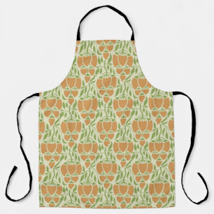 Delantal Diseño floral sin igual en Art Nouveau