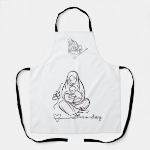 Delantal Diseño Hermoso Amor de Mamá