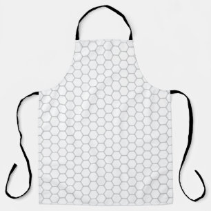 Delantal Diseño hexagonal de patrones de honeycomb