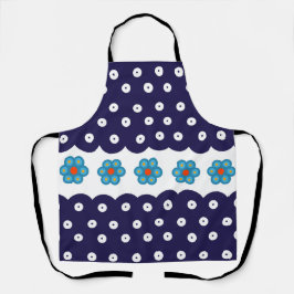 Delantal Diseño polaco de cerámica tradicional