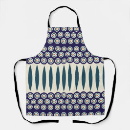 Delantal Diseño polaco de cerámica tradicional
