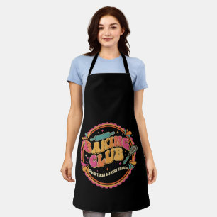 Delantal Diseño Retro de Dulces Divertidos del "Club de Rep