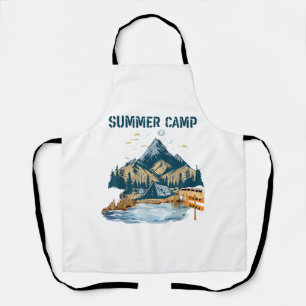 Delantal Diseño sencillo en el campamento de verano