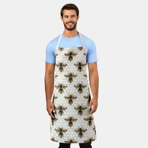 Delantal Diseño Serie Abeja Jardín de Té 14 