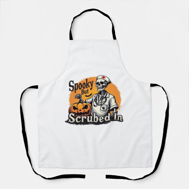 Delantal Diseño sobredimensionado de camiseta para enfermer (Anverso)