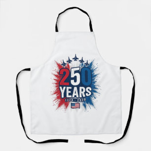 Delantal Diseño vectorial del aniversario de los Jets Patri