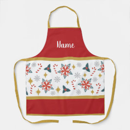 Delantal Diseños de Navidad Personalizados