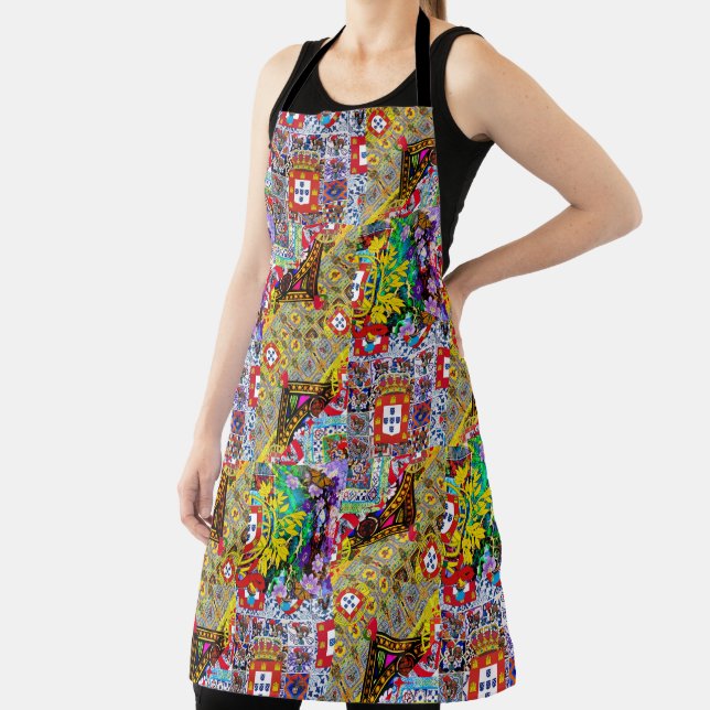 Delantal Diseños de Portugal (in situ)