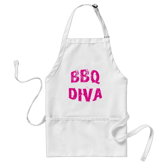 Delantal Diva del Bbq (Frente)