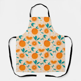 Delantal Diversión de Cítricos Naranja