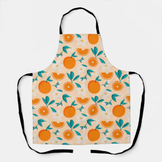 Delantal Diversión de Cítricos Naranja