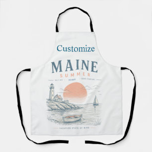 Delantal Diversión de verano en Maine Thunder_Cove