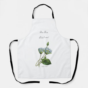 Delantal Divertida personalizada Sarcástica Elegante Floral