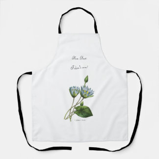 Delantal Divertida personalizada Sarcástica Elegante Floral