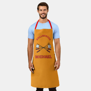 Delantal ¡DIVERTIDO! Apron de parrillmaster personalizado d