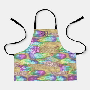 Delantal Divertido artista Purpurina Artsy Faux