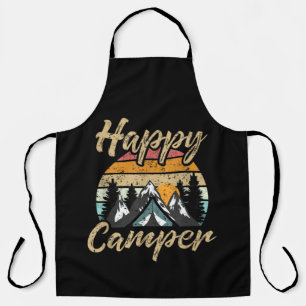Delantal Divertido Camping Senderismo Lover Presenta Feliz 