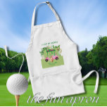 Delantal Divertido carrito de golf Monograma Nombre Amor Ve<br><div class="desc">Diviértete con este — alguien en mente que encaje con este mensaje? Carrito de golf; clubes; monograma y primer nombre y el mensaje: "Amo a mis verdes". Y probablemente lo hagan. Haría un gran regalo para cualquier ocasión. Cualquier pregunta de diseño, sólo envíe una charla y estaremos encantados de asistirle....</div>
