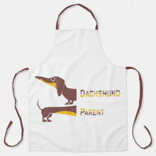 Delantal Divertido dachshund lindo para padres de perros la