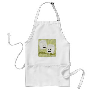 Delantal Divertido Mellow Out Marshmallow Personalizado Slo
