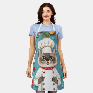 Delantal Divertido Para Amantes de Gatos