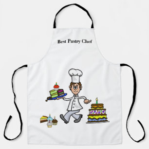 Delantal Divertido para Chef Pastelero Hombre
