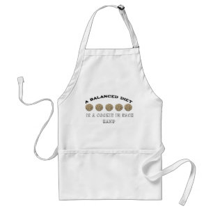 Delantal divertido para galletas