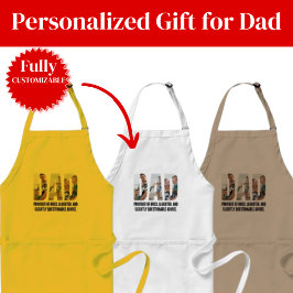 Delantal divertido para papá regalos de Navidad pa