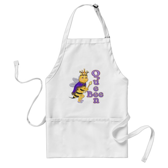 Delantal Divertido Queen Bee (Frente)