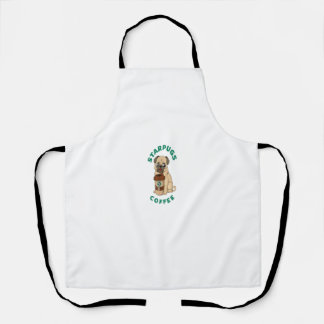 Delantal divertido starpugs café camiseta regalo para amant