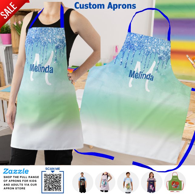 Delantal DiY Crafting Clothing Protector Cook Stylist Logo (Subido por el creador)
