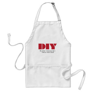 Delantal DIY Estoy Ocupado Gracioso