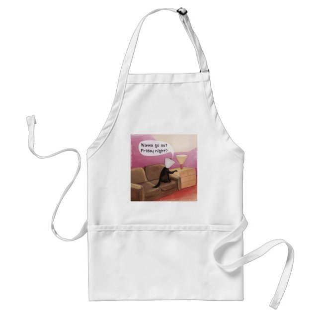 Delantal Dog Cone Dating Funny Personalizado (Frente)