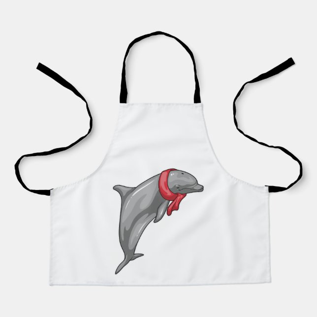 Delantal Dolphin Scarf (Anverso)