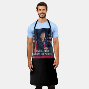 Delantal Donald J. Trump 45.º presidente Keepsake