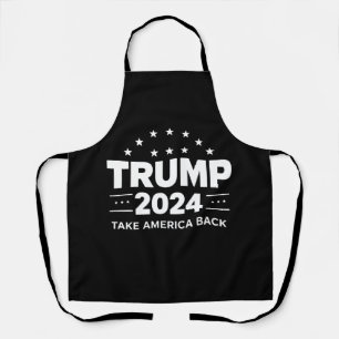 Delantal Donald Trump 2024 Recuperar América Elección