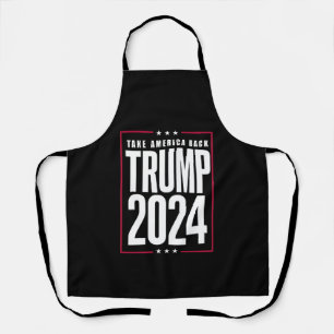 Delantal Donald Trump 2024 Recuperar América Elección