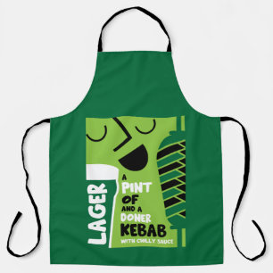 Delantal Donante inglés Kebab