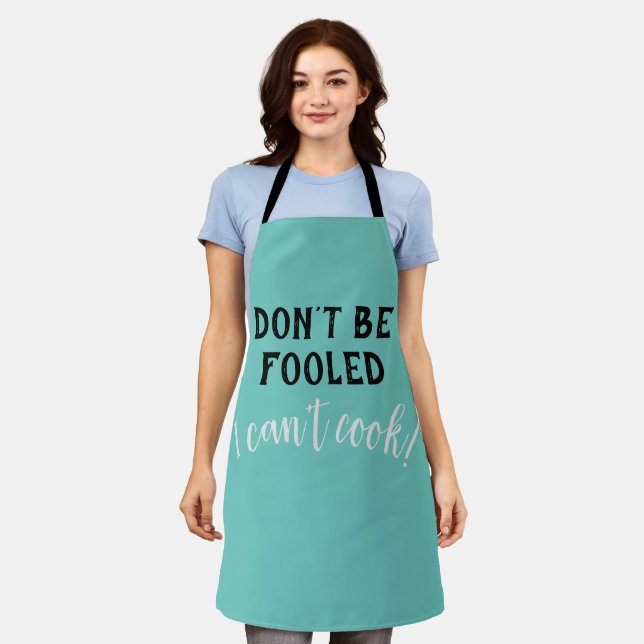 Delantal "Don't be Fooled - I can't cook" Funny Apron (Gastado)