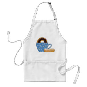 Delantal Donuts y Café Apron