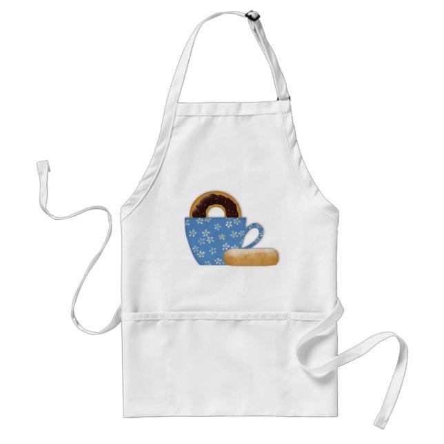 Delantal Donuts y Café Apron (Frente)