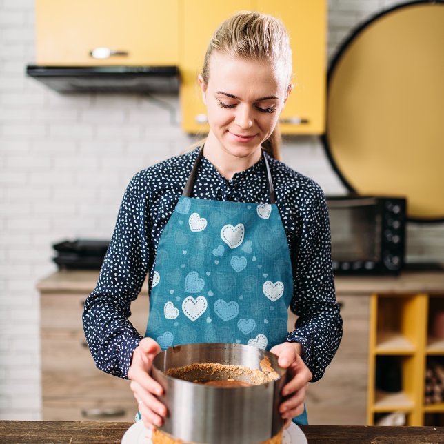 Delantal Doodle Hearts (Subido por el creador)